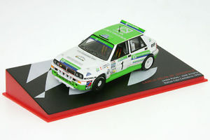 【送料無料】模型車　スポーツカー　ランチアデルタカンタブリアアル143 lancia delta hf integrals puras rallye caja cantabria 1992 al 1992cc01es