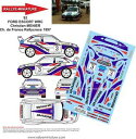 【送料無料】模型車 スポーツカー デカールフォードエスコートコスワースラリーdecals 124 ref 0092 ford escort cosworth w...