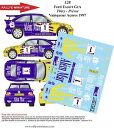 【送料無料】模型車 スポーツカー ディーキャル124128アゾレス1997エスコートcosworth bruno thirydecals 124 ref 128...