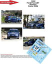 【送料無料】模型車 スポーツカー デカールフォードフィエスタツールドコルスラリーラリーdecals 124 ref 1222 ford fiesta biasion tour de corse 2006 rally rally wrc(3)