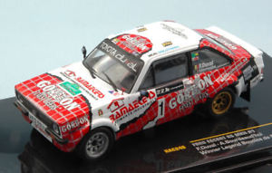 【送料無料】模型車　スポーツカー　フォードエスコート＃デスパデュバルモデルford escort rs mkii 1 winner legend de spa 2014 duvalbourdeaud 143 model