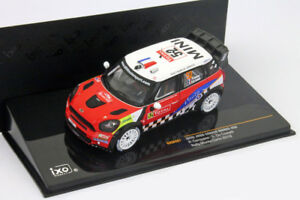 【送料無料】模型車　スポーツカー　ミニジョンクーパー＃ラリーモンテカルロカンパーナデカステッリネットワークmini john cooper works 52 rally monte carlo 2012 campana de castelli 143 ixo