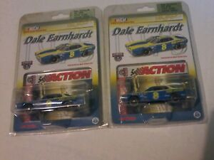 【送料無料】模型車　スポーツカー　デイルアーンハートダッジアクションロットdale earnhardt number 8 rpm 1975 dodge 164 limited edition action lot of 2