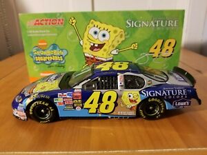 ̵Ϸ֡ݡĥߡ󥽥ݥ󥸥ܥ֥ѥ2003 jimmie johnson 48 lowes sponge bob squarepants 124