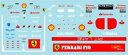 【送料無料】模型車 スポーツカー デカールコレクションフェラーリf1 decals museum collection d569 143 for ferrari...