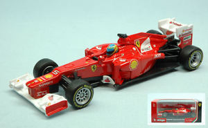 【送料無料】模型車　スポーツカー　フェラーリf10フェルナンドアロンソ20108 f1 f1 132モデルbburagoferrari f10 fernando alonso 2010 8 f1 formula 1 132 model bburago