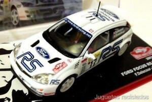 【送料無料】模型車　スポーツカー　ford focus wrc rs delecour2001rally montecarlo 143 ixo altayaダイカストford focus wrc rs del..