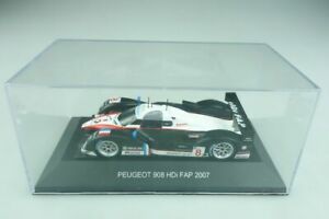 模型車　スポーツカー　ネットワークプジョーラミーサラザンボックスixo 143 peugeot 908 hdi fap 2007 lamy sarrazin with box 509752