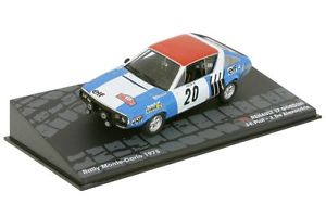 楽天hokushin【送料無料】模型車　スポーツカー　ルノーラリーモンテカルロアルrenault 17 gordinipiotrally monte carlo 1975 143 al 1975mc020i