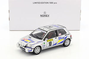 【送料無料】模型車 スポーツカー ルノークリオウィリアムズ＃モンテカルロラリーrenault clio williams 10 monte carlo rally 1994 ragnotti thimonier 118 norev