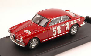 【送料無料】模型車 スポーツカー アルファロメオジュリエッタsv5811セストリエーレ1958シュラムファルク143モデルalfa romeo giulietta sv 58 11th rally sestriere 1958 schrammfalk 143 model