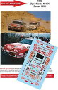 【送料無料】模型車　スポーツカー　デカールオペルマンタウェーバーダカールラリーパリdecals 118 ref 1042 opel manta 400 rallye weber paris dakar 1985 rally bastos