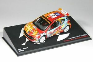楽天hokushin【送料無料】模型車　スポーツカー　プジョーイープルアル143 peugeot 207 s2000alicanterally ypres 2009al 2009yp08l