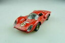 【送料無料】模型車　スポーツカー　フェラーリルマンレーサーボックスmercury 143 ferrari 330 p4 le mans racer red without box 508954