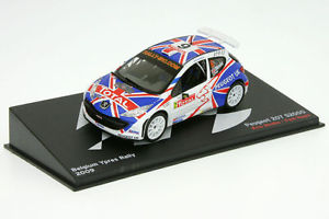 楽天hokushin【送料無料】模型車　スポーツカー　143プジョー207 s2000meekeラリーイーペル2009アル2009yp06l02143 peugeot 207 s2000meeke rally ypres 2009al 2009yp06l02