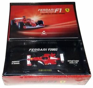 【送料無料】模型車 スポーツカー フェラーリコレクションボックスシューマッハブックferrari f1 collection gift box f2002 schumacher 143 book