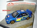 【送料無料】模型車　スポーツカー　スバルimpreza wrc72003ラリーイギリスau 143subaru impreza wrc no 7 rally great britain 2003 au 143