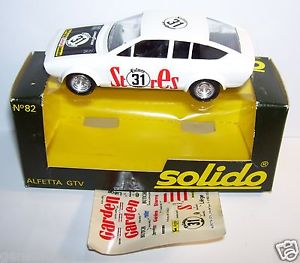 【送料無料】模型車　スポーツカー　アルファロメオスパボックスデカールold solido alfa romeo alfetta gtv 24 hours spa 1976 31 ref 82 box decal b