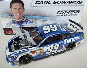 模型車　スポーツカー　カールエドワーズ＃フォードダイカストcarl edwards 2013 fastenal 99 flashcoat color ford 124 nascar diecast rare