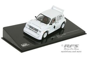 【送料無料】模型車　スポーツカー　プレーンボディネットワークmg metro 6r4year 1985plain body versionrally 143 ixo mdcs 015