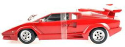 【送料無料】模型車　スポーツカー　74534ランボルギーニカウンタック25118 ovpautoart 74534 lamborghini countach 25th anniversary edition red 118 ovp
