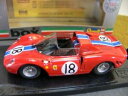 【送料無料】模型車 スポーツカー ボックスフェラーリルマン#143 box ferrari p2 le mans 1965 18 8449
