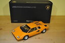 【送料無料】模型車 スポーツカー ランボルギーニオレンジautoart lamborghini countach lp400 orange 118(3)