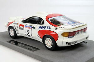 【送料無料】模型車　スポーツカー　トップマルケストヨタセリカグアテマラ＃サインツモヤラリーtop marques toyota celica gt4 2 sainzmoya winner rac rally 1992 night 118