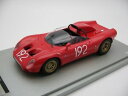 【送料無料】模型車 スポーツカー スケールアルファロメオタルガフローリオ118 scale tecnomodel alfa romeo 332 periscope targa florio 1967 tm1849d