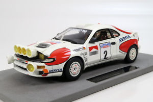 【送料無料】模型車　スポーツカー　トップマルケストヨタセリカグアテマラ＃サインツモヤラリーtop marques toyota celica gt4 2 sainzmoya winner rac rally 1992 night 118