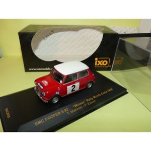 【送料無料】模型車　スポーツカー　テキサスオースチンミニクーパー＃ラリーモンテカルロネットワークaustin mini cooper 2 rally monte carlo 1966 ixo rac085 143 1er