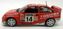 【送料無料】模型車 スポーツカー vitesse 143ダイカストrally66フォードエスコートwrcネットワークq1998vitesse 143 scale...