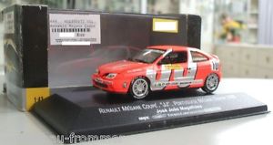 模型車　スポーツカー　オニキスルノーメガーヌクーペメガーヌトロフィーonyx xcl99007 renault megane coupe megane trophy 1998 magalhaes 143