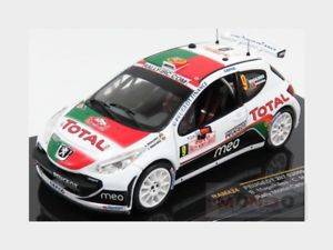 模型車　スポーツカー　プジョー＃ラリーモンテカルロネットワークラムメートルpeugeot 207 s2000 9 rally montecarlo 2010 magalhaes magalhaes ixo 143 ram424 m