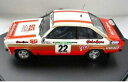 【送料無料】模型車 スポーツカー フォードエスコートラリーカーバカンクネンtrofeu 1020 1805 1807 ford escort mkii rall...