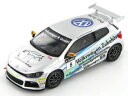 【送料無料】模型車 スポーツカー フォルクスワーゲンシロッコlisowski8 rカップ2011143volkswagen scirocco lisowski 8 rcup 2011 143