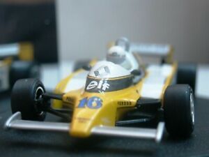 【送料無料】模型車　スポーツカー　ワウルノーターボブラジルwow extremely rare renault 1980 re20 turbo arnoux brazil 143 quartzospark