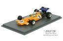 【送料無料】模型車 スポーツカー マクラーレンモナコスパークmclaren m19a forddenis hulmeformula 1 gp monaco 1971 143 spark 4293(3)
