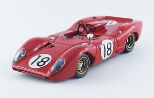 模型車　スポーツカー　フェラーリ312pspyderルマンテスト1967brambillaschetty143 be9493モデルferrari 312 p spyder le mans test 1967 brambillaschetty best 143 be9