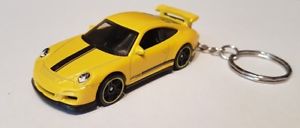 【送料無料】模型車　スポーツカー　hotwheels porsche 911 gt3 rsキーホルダーダイカストhotwheels po..