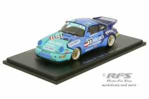 模型車　スポーツカー　ポルシェターボルマンコンラッドデスパークporsche 911 turbo 24h le mans 1994 konrad de azevedo summer 143 spark 4442