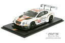 【送料無料】模型車 スポーツカー ベントレーコンチネンタルグアテマラスパパーカーレーススパークbentley continental gt3 24 hours of spa 2016 parker racing 143 spark sb 133