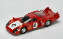 【送料無料】模型車 スポーツカー アルファロメオスパークalfa romeo 332 n41 retired lm 1968 gbaghettinvaccarella 143 spark s4370 mo(3)