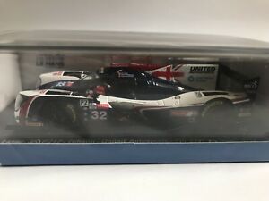 模型車　スポーツカー　スパークオーウェンルマンspark s7017 ligier js p217 montoyade sadeleerowen p7 24h le mans 2018 143