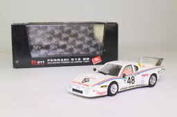 【送料無料】模型車　スポーツカー　フェラーリルマンbrumm r211; ferrari 512 bb; 1981 24h le mans; rn48; excellent boxed