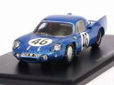 【送料無料】模型車 スポーツカー アルパインルマンホワイトスパークalpine m65 le mans 1965 whitegrandsire 143 spark s5488(3)