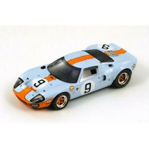 【送料無料】模型車　スポーツカー　スパークフォード＃ルマンロドリゲスビアンキ43lm68 spark 143 ford gt 40 9 winner le mans 1968 p rodriguez l bianchi