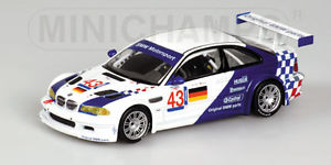 【送料無料】模型車　スポーツカー　モータースポーツニレハラマミュラー143 bmw m3 gtr bmw motorsport elms jarama 2001 ekblom muller