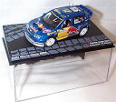 模型車　スポーツカー　スコーダfabia wrc 2006モンテカルロgpanizzino11skoda fabia wrc 2006 monte carlo gpanizzi red bull no11 in case