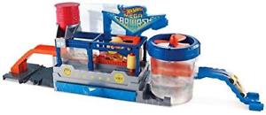 模型車　スポーツカー　ホットホイールシティメガダイカストミニhot wheels ftb66 city mega car wash connectable play set with diecast and mini t